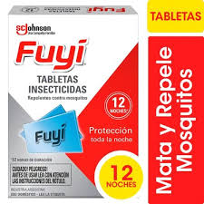 TABLETA INSECTICIDAS FUYI X 12