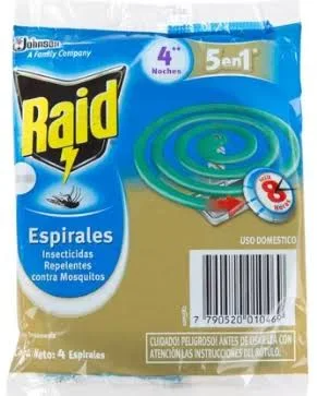 ESPIRAL RAID X 4 SOBRE