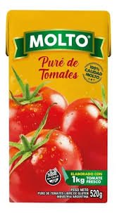 PURE DE TOMATE MOLTO X 520