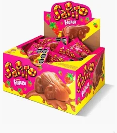 SAPITO DE CHOCOLATE FRUTILLA 10G