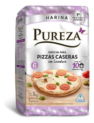 HARINA PARA PIZZA PUREZA X 1 KG