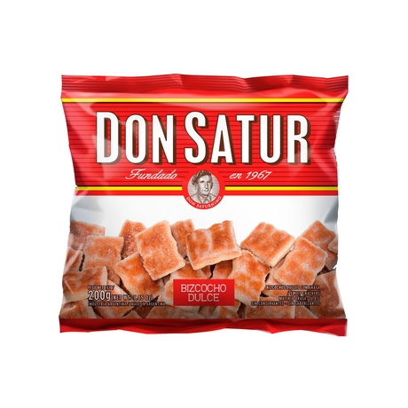 BIZCOCHITOS DULCE DON SATUR X 200 G