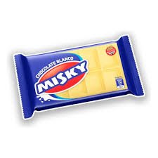 CHOCOLATE BLANCO MISKY X 25G