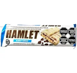 CHOCOLATE HAMLET BLANCO Y COOKIES  X45G