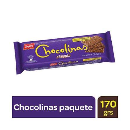CHOCOLINAS ORIGINAL X 170 G