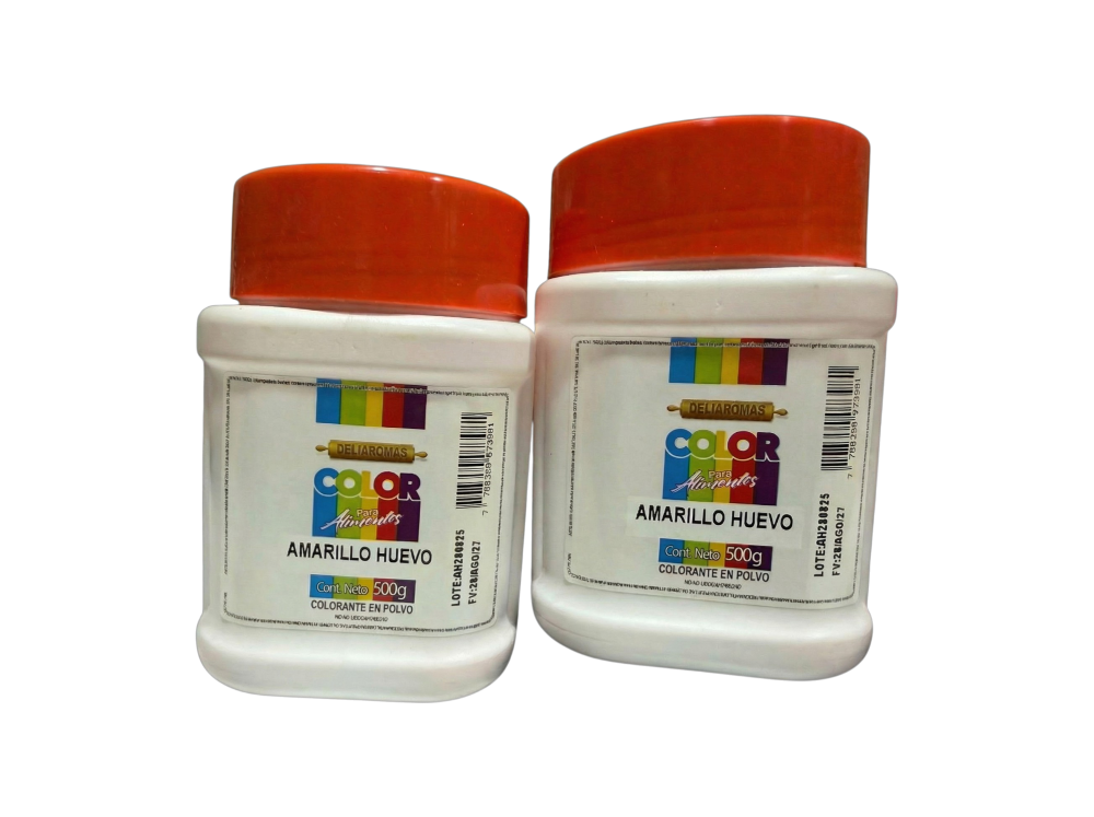 Color Amarillo Huevo 500g