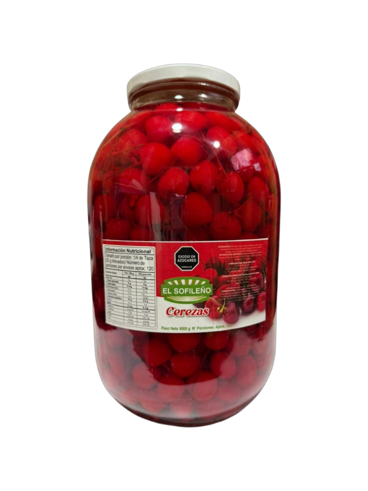 Cereza con Palo de 4Kg