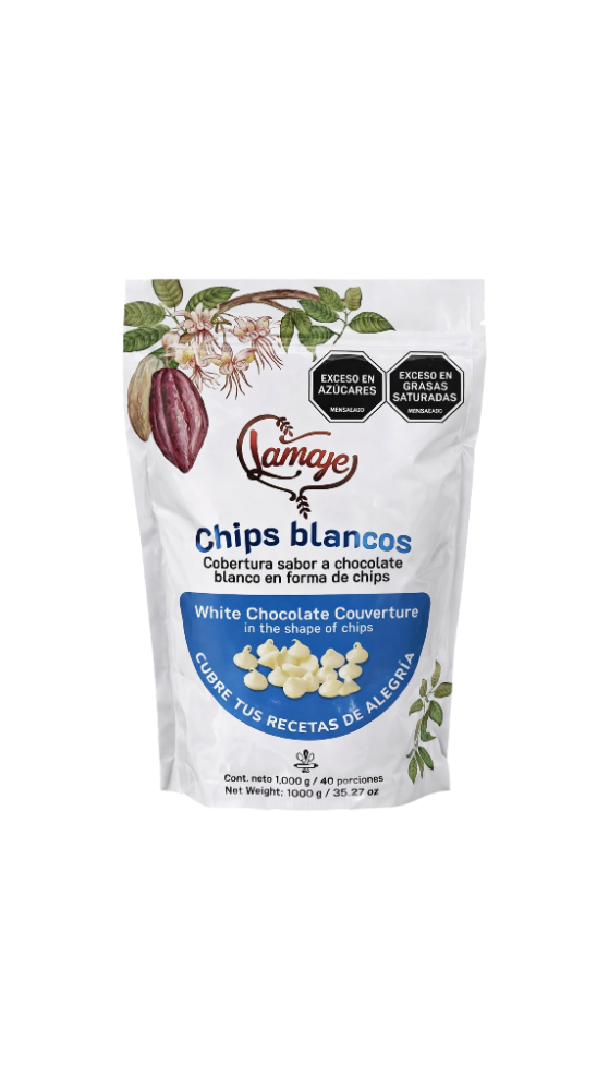 Chips blancos Lamaje Empacado - 1kg