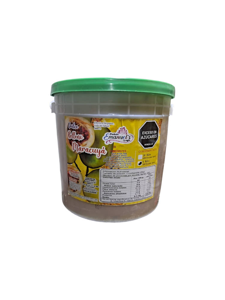 Relleno de Maracuya - 4Kg