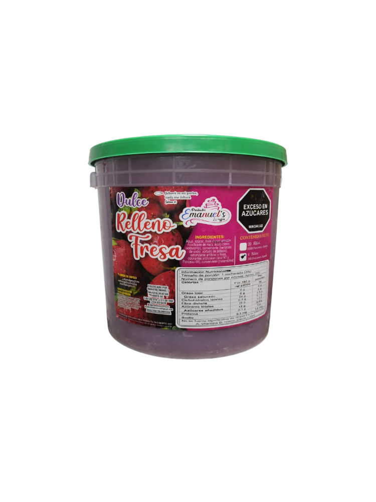 Relleno de Fresa - 4Kg