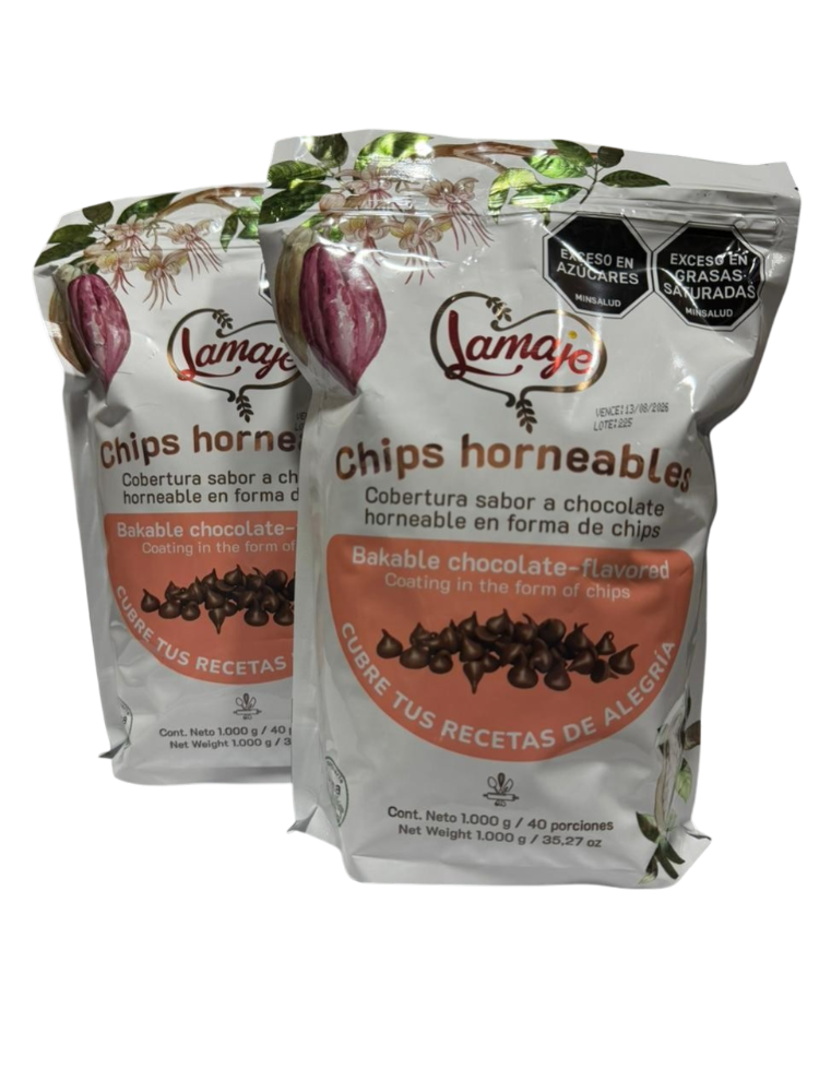 Lamaje Chips de Chocolate de Kilo