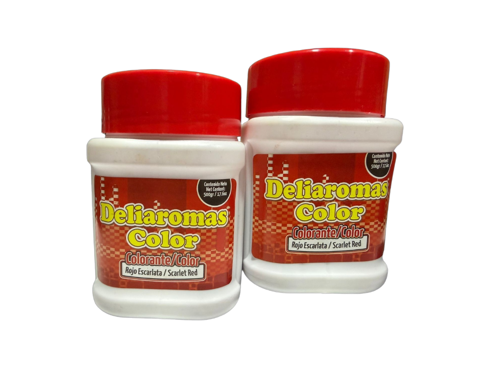 Color Rojo Escarlata de 500g