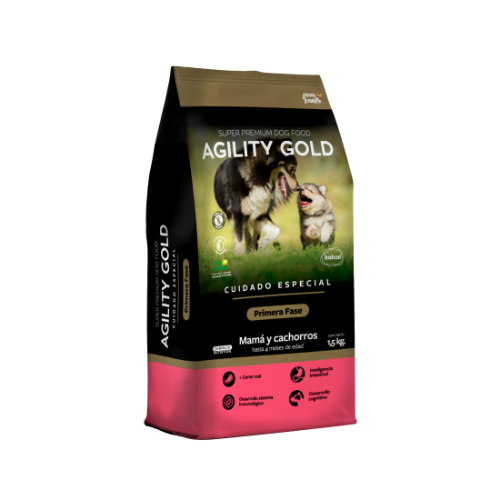 Agility gold perros cuidado especial mamá y cachorros