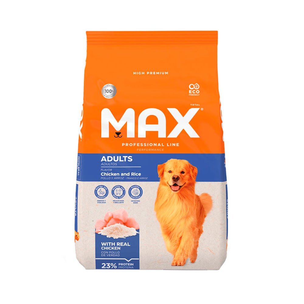Max Professional Line Perros Adultos Pollo y Arroz 2 Kg