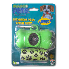 Hueso dispensador con rollo de bolsas