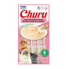 Churu treats cream Gatos atún con salmón