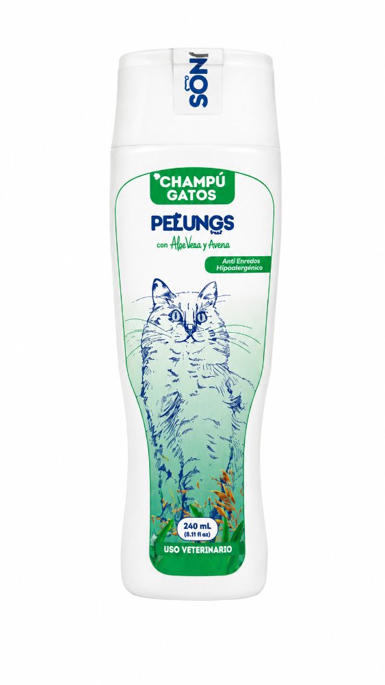 Champú gatos Pelunos