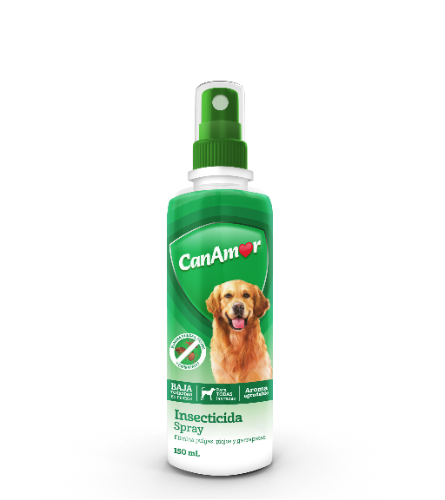 CanAmor spray insecticida perros