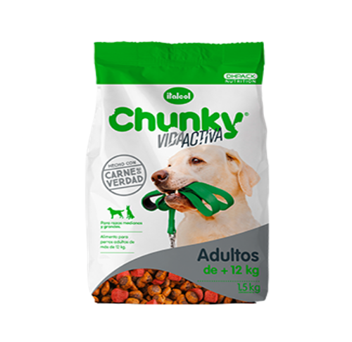 Chunky vida activa adultos +12kg