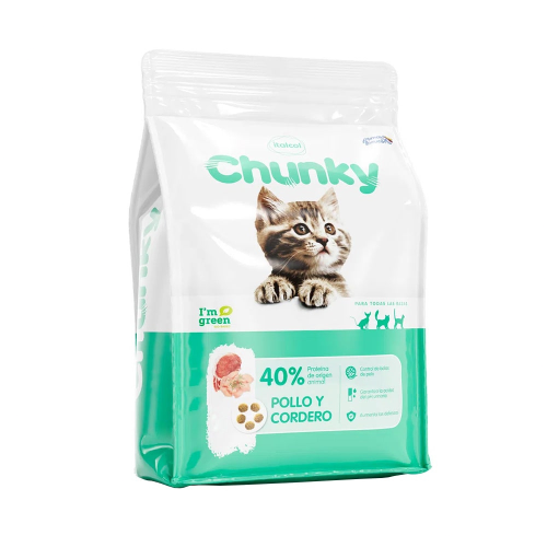 Chunky gatitos pollo y cordero