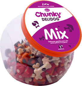 Chunky delidog mix gomitas unidad