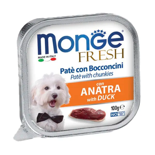 Monge fresh perro Anatra with duck