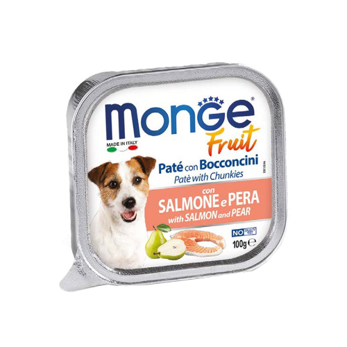 Monge fruit perro salmon and pear