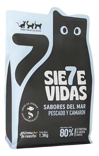 Siete vidas S. Del mar pescado y camarón