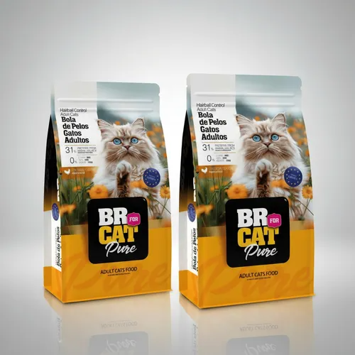 BR for CAT Bola de pelos gatos adultos pollo
