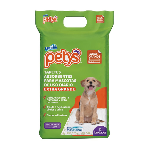 Petys tapetes absorbentes extra grande
