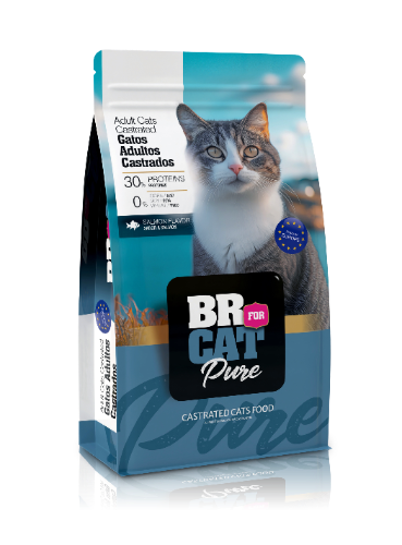 BR for CAT Gatos adultos castrados salmón