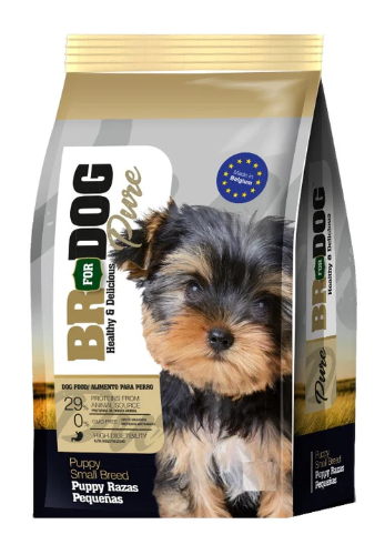 BR for dog cachorro razas pequeñas pollo