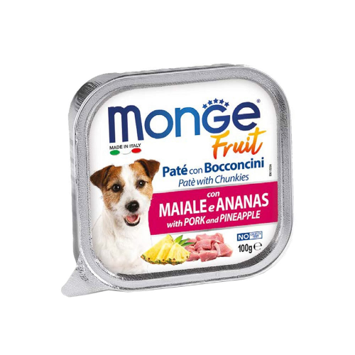 Monge fruit perro pork and pineapple