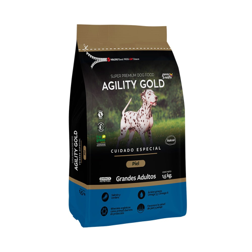 Agility gold perros grandes adultos cuidado especial piel