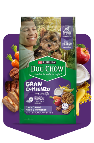 Dog chow gran comienzo cachorros minis y pequeños