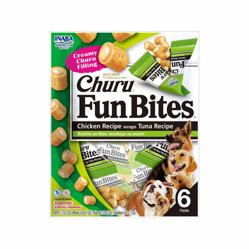 Churu fun bites perros atún verde
