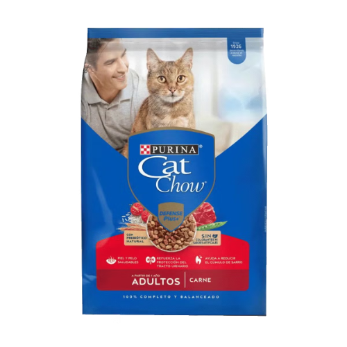 Cat chow adultos carne