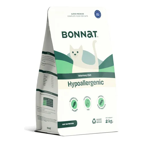 Bonnat Cat Nutrition Vet diet Hypoallergenic