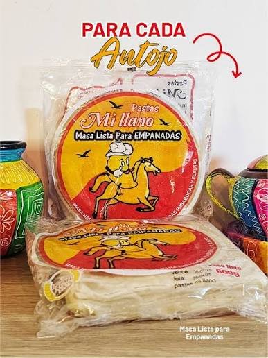 PASTA PARA EMPANADAS 15CM DISTRISAM