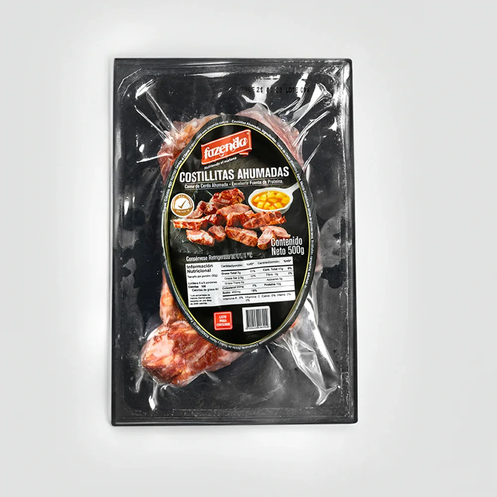COSTILLITAS AHUMADAS X 500 GR FAZENDA