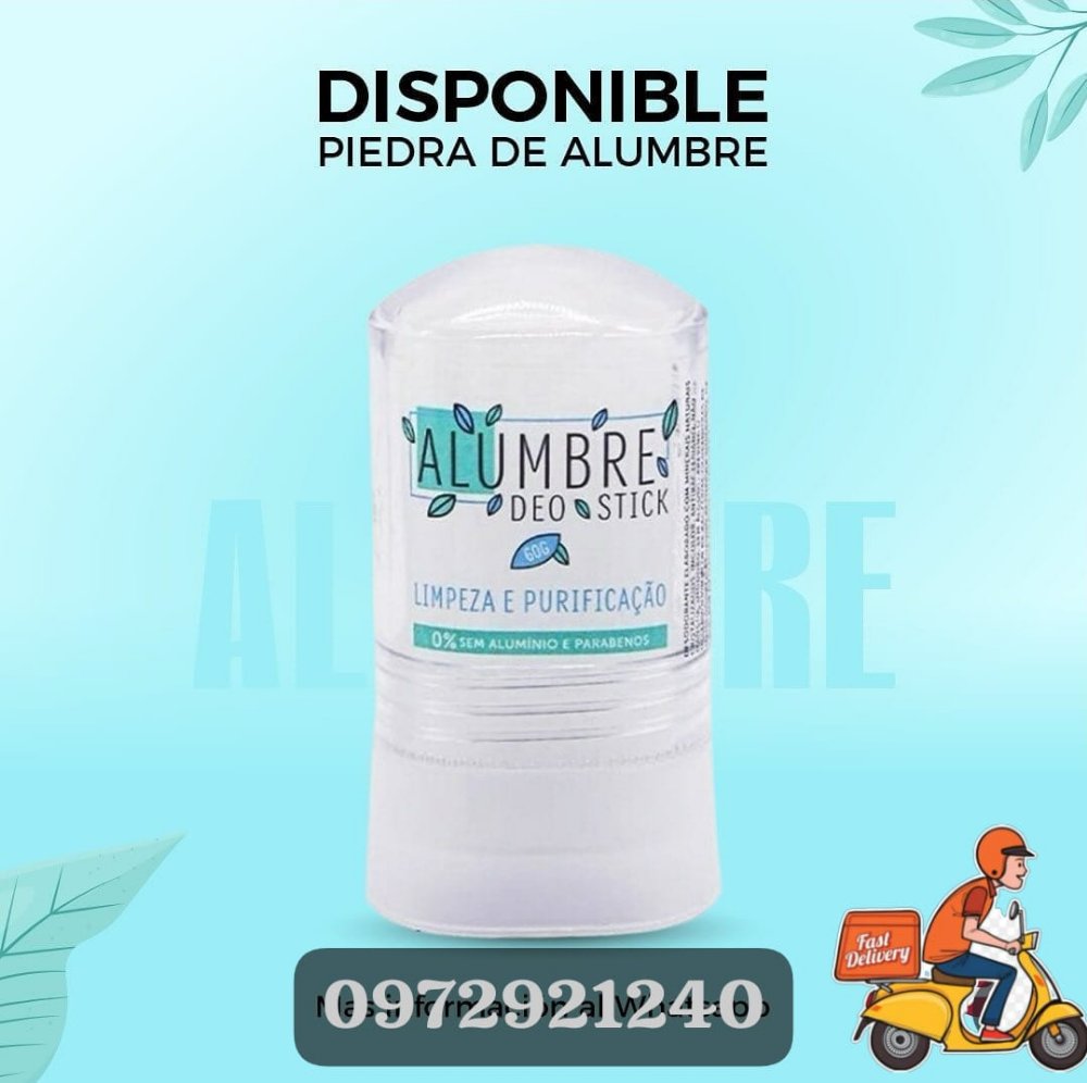 DEO STICK PIEDRA DE ALUMBRE DE 120 GRM