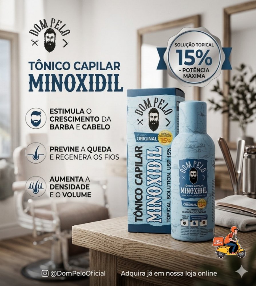 DOM PELO MINOXIDIL AL 15%