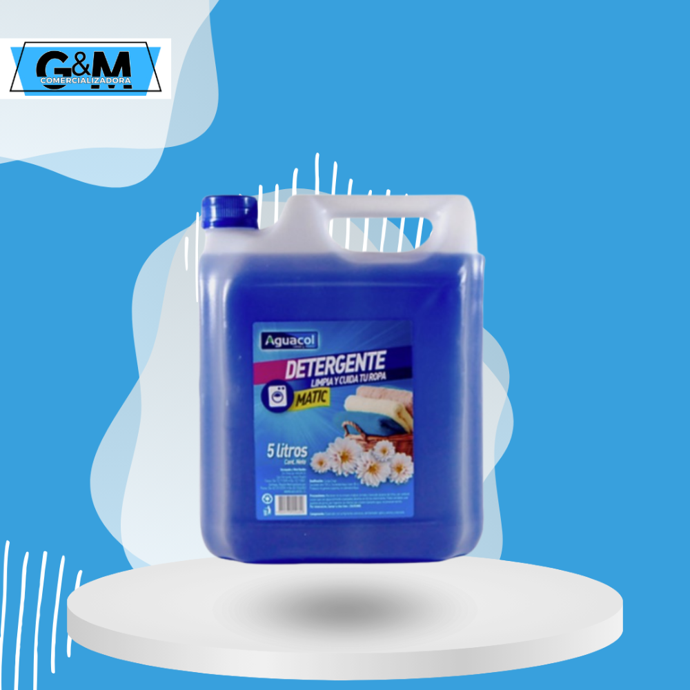 DETERGENTE AGUACOL MATIC 5 LTS