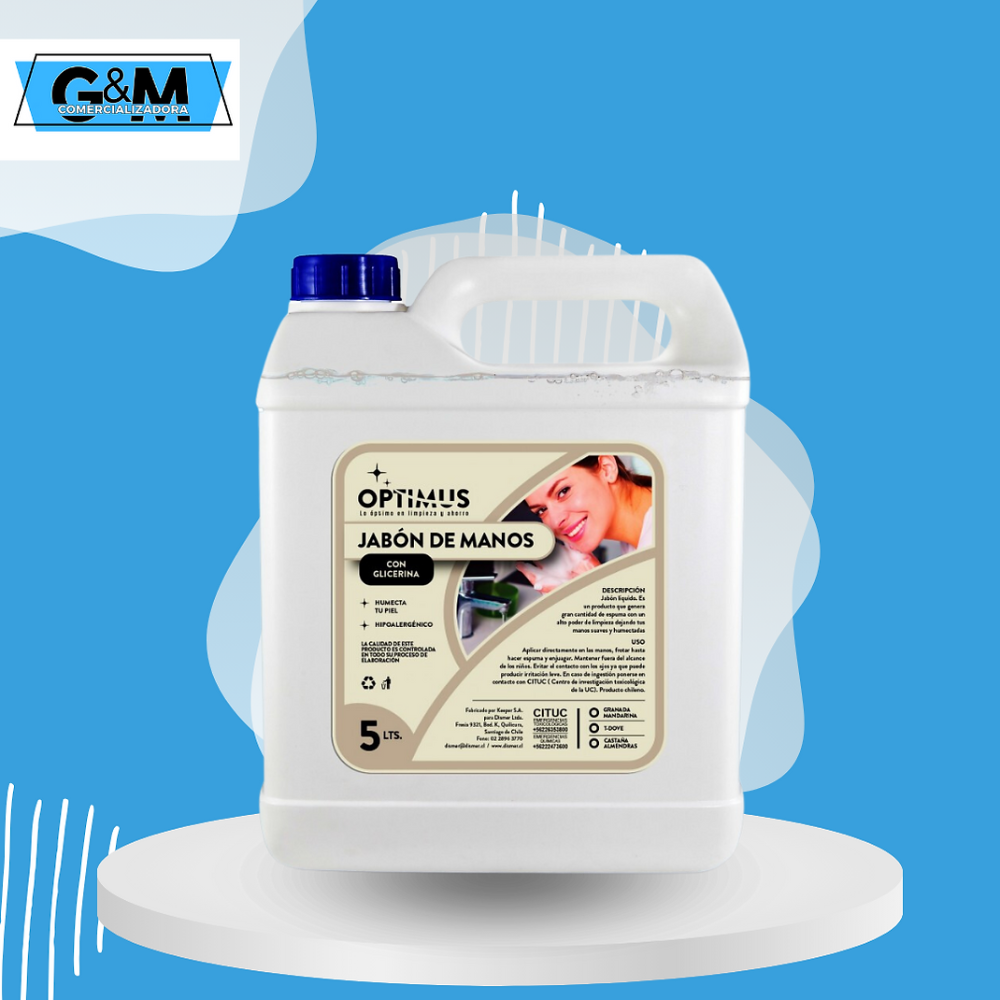 JABÓN PERLADO T-DOVE MARCA OPTIMUS 5 LT