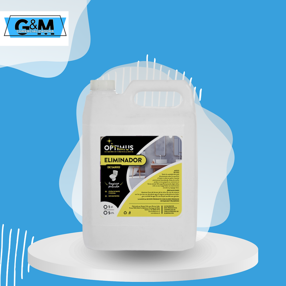 ELIMINADOR DE SARRO MARCA OPTIMUS 5LT