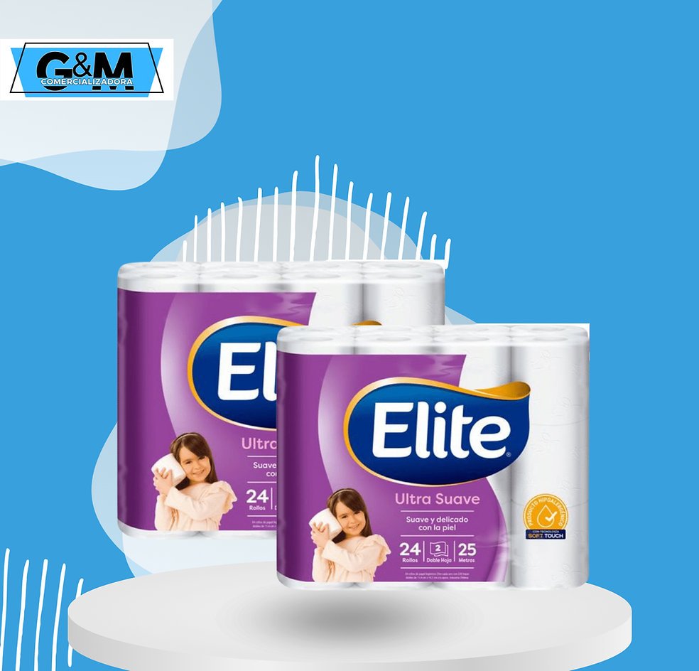MANGA PAPEL HIGIENICO 25 MT X 48 ROLLOS MARCA ELITE