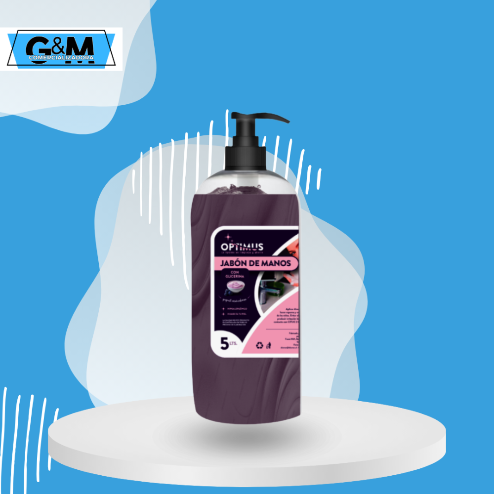 JABON LIQUIDO MARCA OPTIMUS  1 LT AROMA ARANDANOS YOGURT