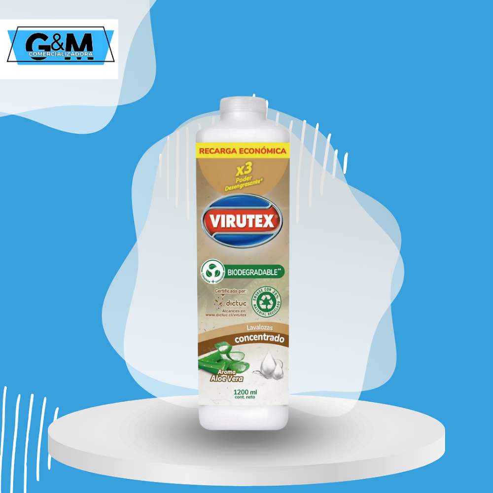 LAVALOZA ECOLÓGICO 1200 ML VIRUTEX