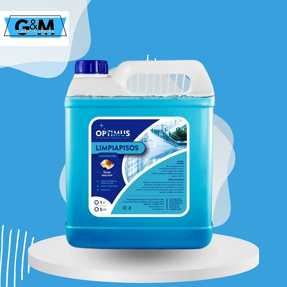 LIMPIA PISOS BRISA MARINA MARCA OPTIMUS 5 LT