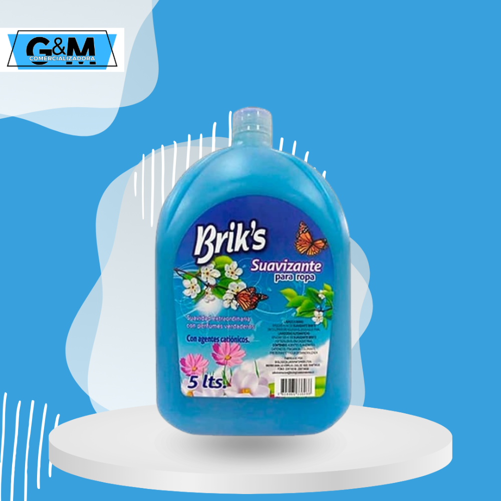 SUAVIZANTE MARCA BRIKS 5 LTS